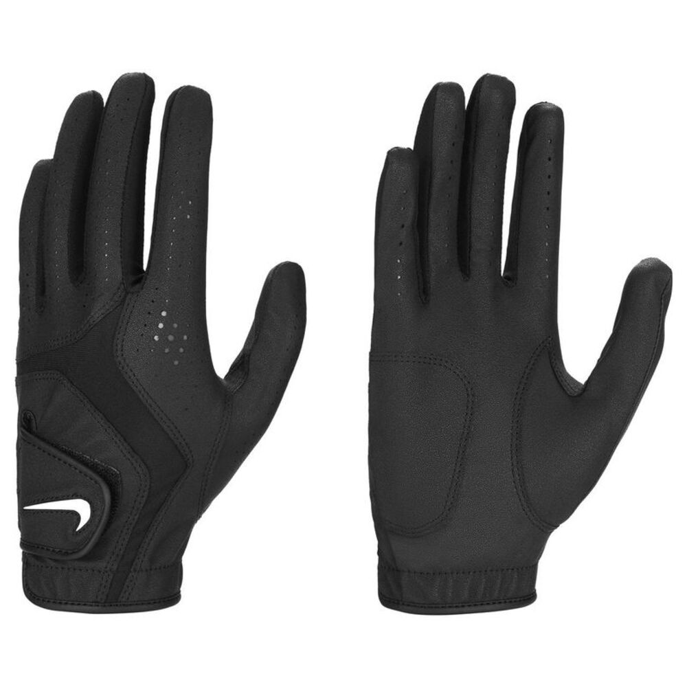 Nike Mens Dura Feel X Left Hand Golf Glove / Black - Picture 3 of 4
